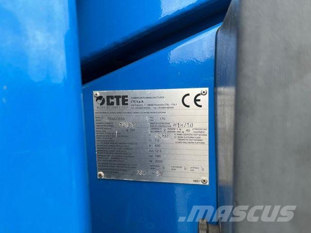  Hubarbeitsbühne Traccess 170 Baumaschine incl. A 拖拉移动式高空作业平台