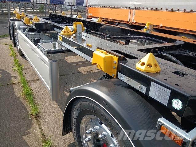 Hüffermann 3-A VARIO-CARRIER SAFETYFIX VERZINKT LiftAlufelg Remolques sin carrocería
