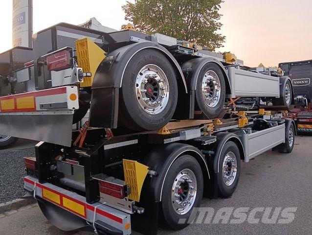 Hüffermann 3-A VARIO-CARRIER SAFETYFIX VERZINKT LiftAlufelg Remolques sin carrocería