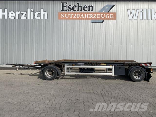 Hüffermann HAR 18.70 | 4x pneumatische Verrieg.*BPW*EBS*ABS مقطورات هيكلية