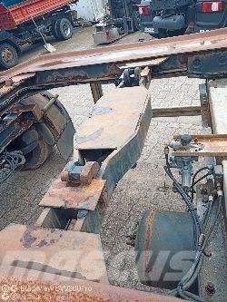 Hüffermann HAR1870,Abrollanh.Zwillingsber.Nutzlast:14.008kg Chassis anhængere