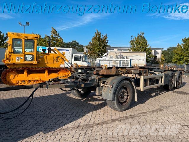 Hüffermann HMA2424/ Absetzer/ Liftachse/ NL 19.5t Скелетни