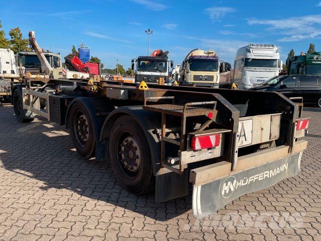 Hüffermann HMA2424/ Absetzer/ Liftachse/ NL 19.5t Скелетни