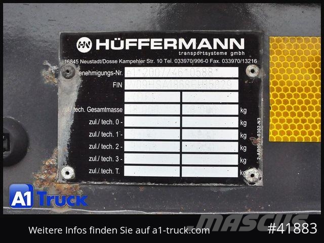 Hüffermann HSA 1868 Luft, BPW Anhänger-Wechselfahrgestell