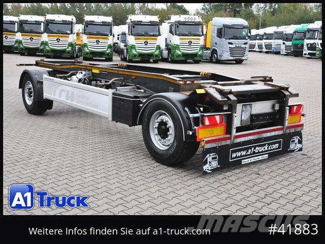 Hüffermann HSA 1868 Luft, BPW Anhänger-Wechselfahrgestell