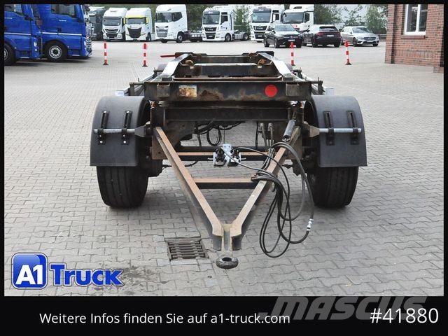 Hüffermann HSA 1870 LS, Luft, BPW, Scheibenbremse Remolques sin carrocería