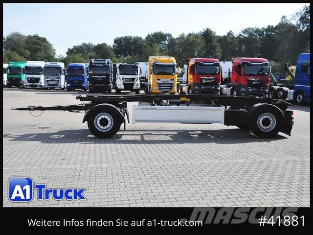 Hüffermann HSA 1870 LS, Luft, BPW, Scheibenbremse Konteineršasija