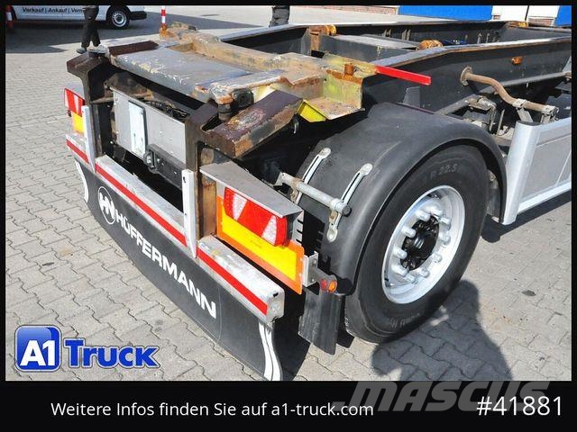 Hüffermann HSA 1870 LS, Luft, BPW, Scheibenbremse Konteineršasija
