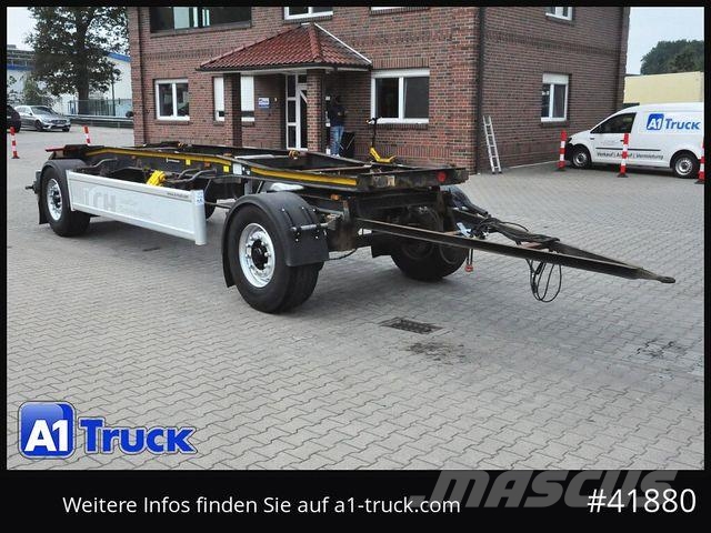 Hüffermann HSA 1870 LS, Luft, BPW, Scheibenbremse Remolques sin carrocería