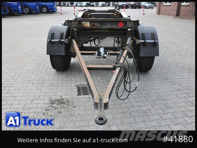 Hüffermann HSA 1870 LS, Luft, BPW, Scheibenbremse Remolques sin carrocería