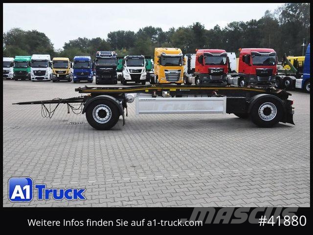 Hüffermann HSA 1870 LS, Luft, BPW, Scheibenbremse Remolques sin carrocería