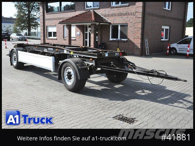 Hüffermann HSA 1870 LS, Luft, BPW, Scheibenbremse Konteineršasija