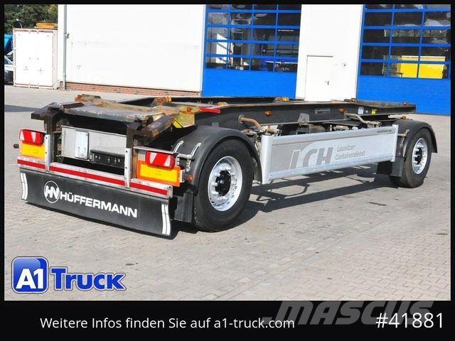 Hüffermann HSA 1870 LS, Luft, BPW, Scheibenbremse Konteineršasija