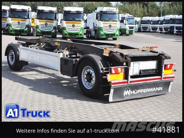 Hüffermann HSA 1870 LS, Luft, BPW, Scheibenbremse Konteineršasija