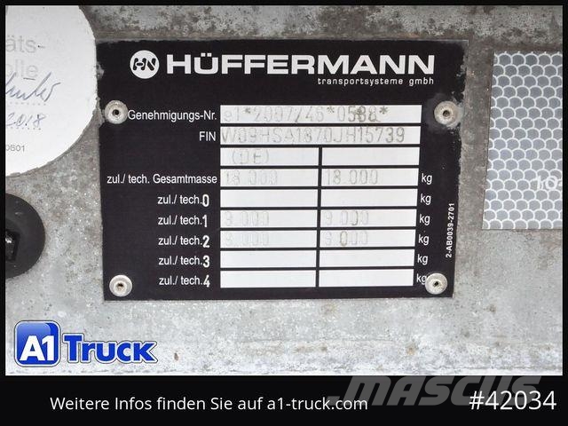 Hüffermann HSA 1870, Luft, Schlitten, verzinkt, Alufelgen Sasiu