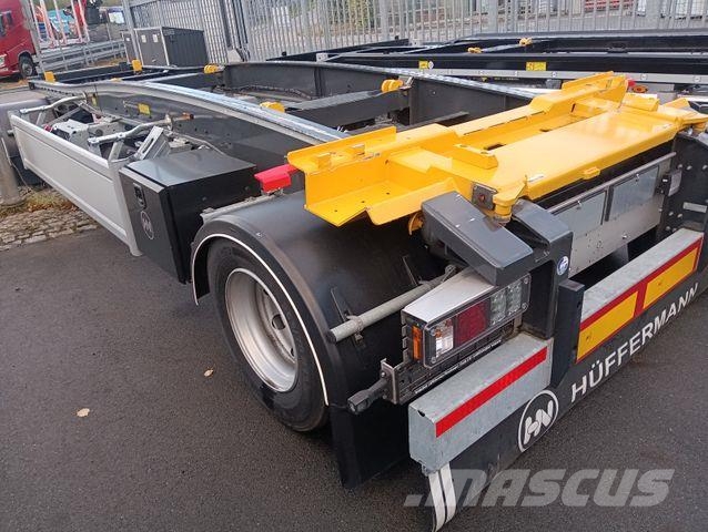 Hüffermann HSA18.71 SCHLITTEN VERZINKT SAF NEUZUSTAND 04/22 Anhänger-Wechselfahrgestell