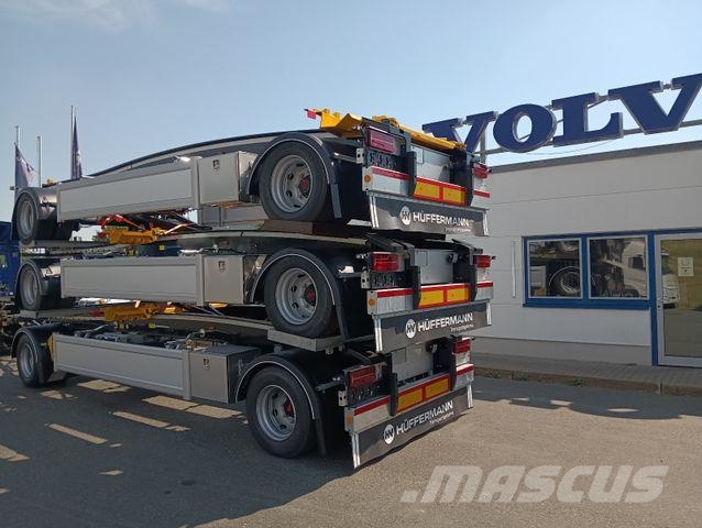 Hüffermann HSA1870 SAF VERZINKT Schlitten 5m-7m 3158kg NEU Raamhaagised
