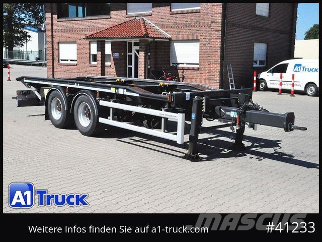 Hüffermann HTAR 18.70, Tandem, oben gekuppelt, Remolques sin carrocería