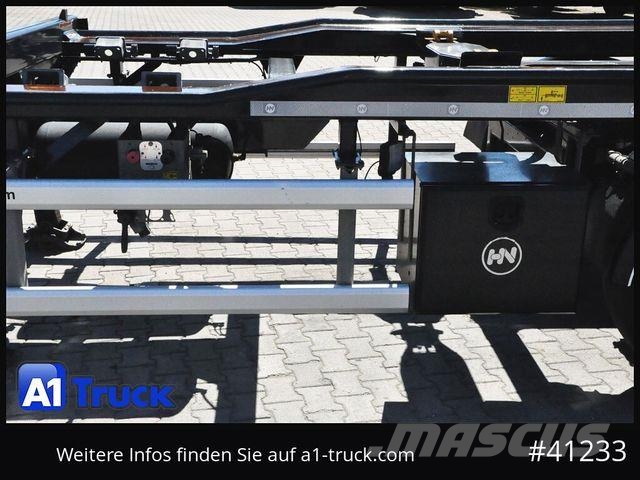 Hüffermann HTAR 18.70, Tandem, oben gekuppelt, Remolques sin carrocería