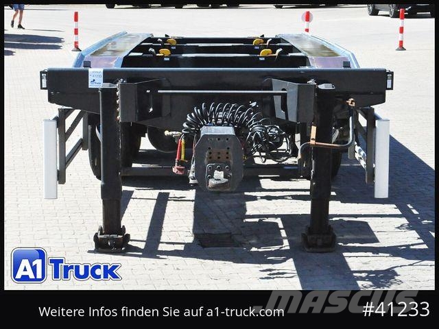 Hüffermann HTAR 18.70, Tandem, oben gekuppelt, Remolques sin carrocería