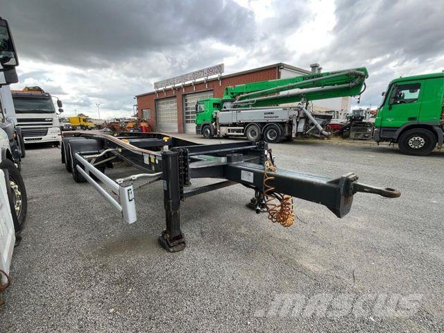 Hüffermann Tandemanhänger HTA 1877 Containeranhänger LS Skeletal trailers