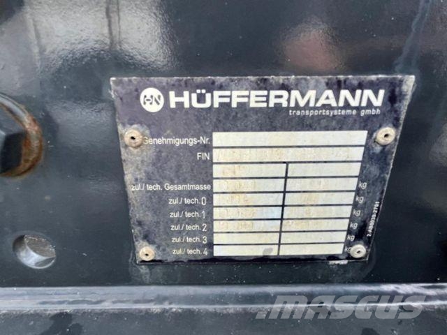 Hüffermann Tandemanhänger HTA 1877 Containeranhänger LS Skeletal trailers