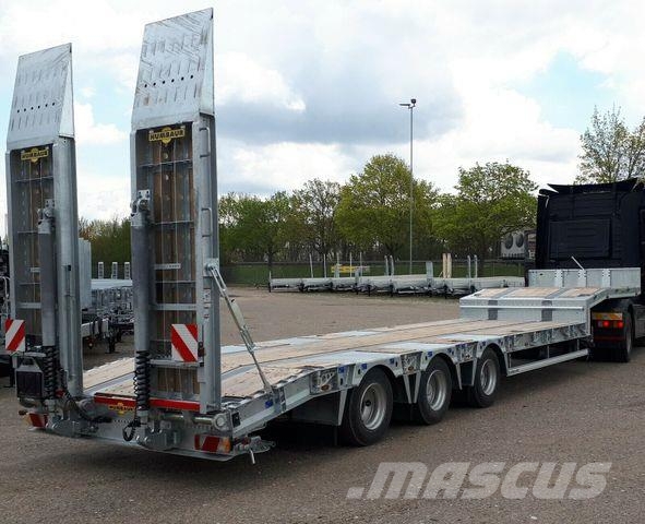 Humbaur 3-Achs-Auflieger/LIA&NLA/verzinkt/3mPaket/Hydr Puoliperävaunulavetit