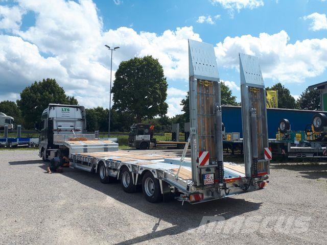 Humbaur 3-Achs-Auflieger-Radmulde/Lift+Lenkachs/verzinkt Puoliperävaunulavetit