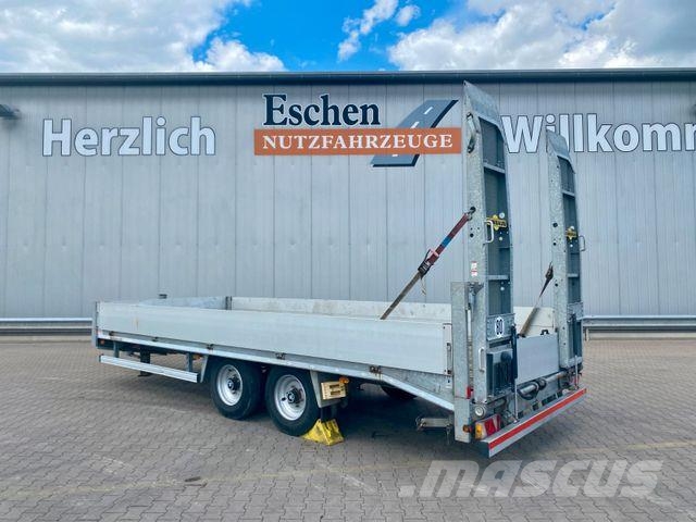 Humbaur Anhänger Tieflader|Chassis verzinkt*Rampen*Blatt Plataformas bajas