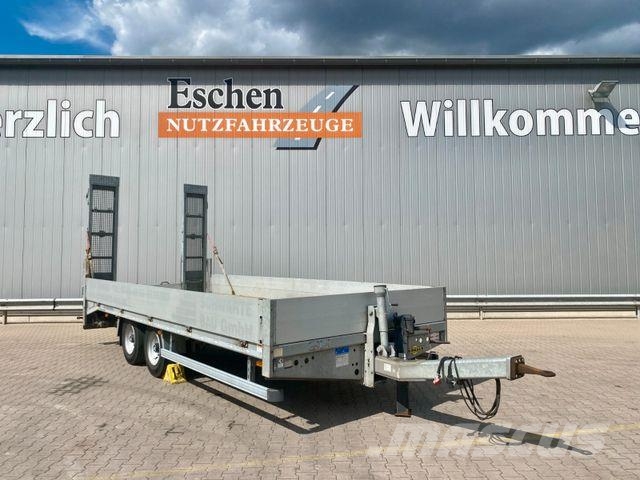 Humbaur Anhänger Tieflader|Chassis verzinkt*Rampen*Blatt Plataformas bajas