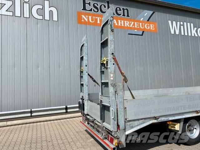 Humbaur Anhänger Tieflader|Chassis verzinkt*Rampen*Blatt Plataformas bajas