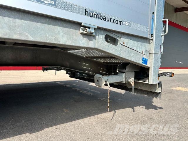 Humbaur HBTZ Tandem-Hochlader mit Laderampen Remolques para transporte de vehículos