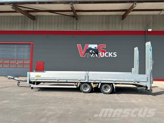 Humbaur HBTZ Tandem-Hochlader mit Laderampen Remolques para transporte de vehículos