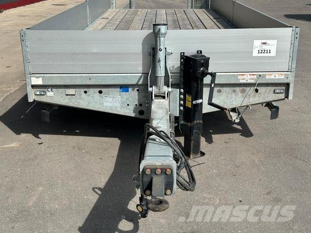Humbaur HBTZ Tandem-Hochlader mit Laderampen Remolques para transporte de vehículos