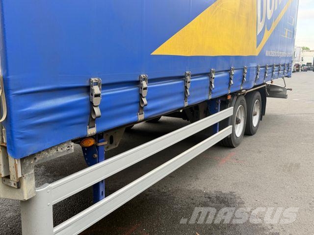 Humbaur HT Curtainslider, Edscha, 10t, 2x Achs Schuifzeilopbouw