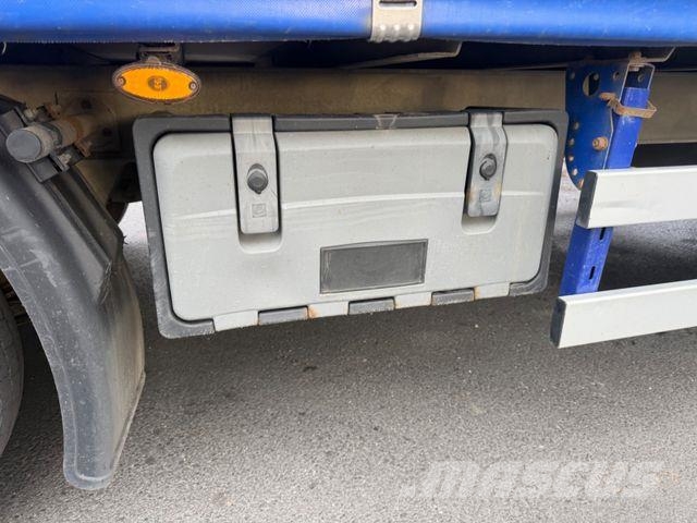 Humbaur HT Curtainslider, Edscha, 10t, 2x Achs Schuifzeilopbouw