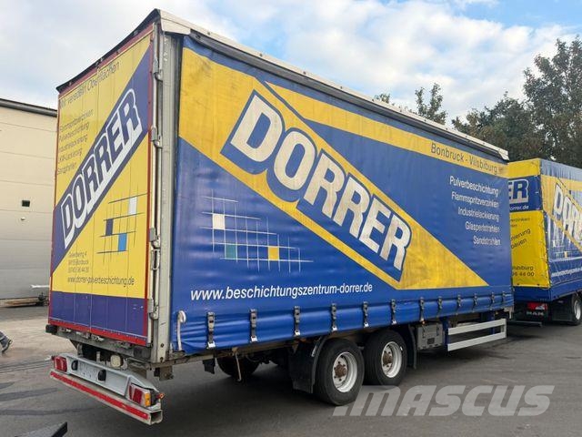Humbaur HT Curtainslider, Edscha, 10t, 2x Achs Schuifzeilopbouw