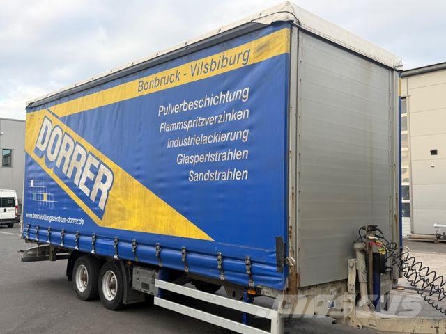 Humbaur HT Curtainslider, Edscha, 10t, 2x Achs Schuifzeilopbouw