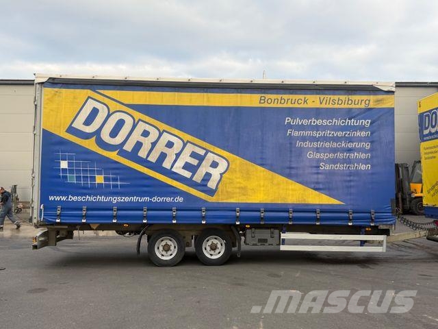 Humbaur HT Curtainslider, Edscha, 10t, 2x Achs Schuifzeilopbouw