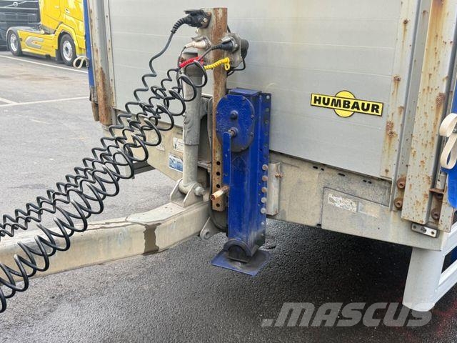 Humbaur HT Curtainslider, Edscha, 10t, 2x Achs Schuifzeilopbouw
