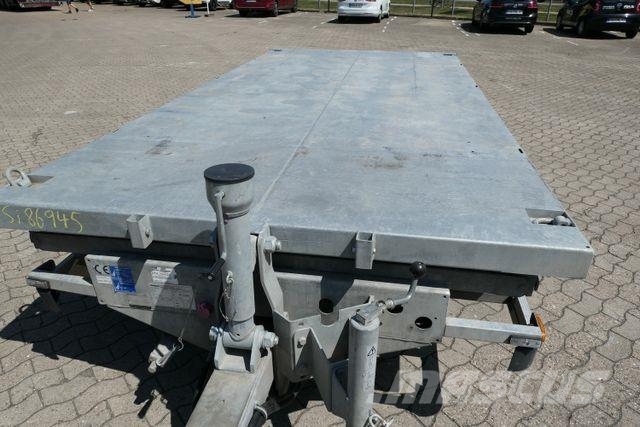 Humbaur HTK 754020, Verzinkt, Tandem, 4.200mm lang, LED Kiperi prikolice