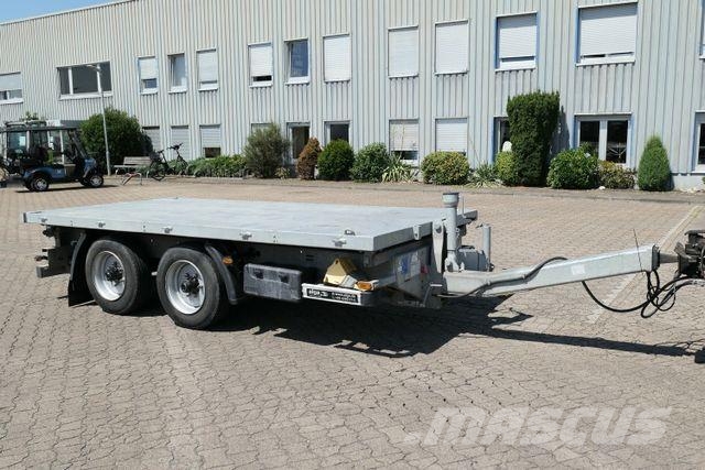 Humbaur HTK 754020, Verzinkt, Tandem, 4.200mm lang, LED Kiperi prikolice