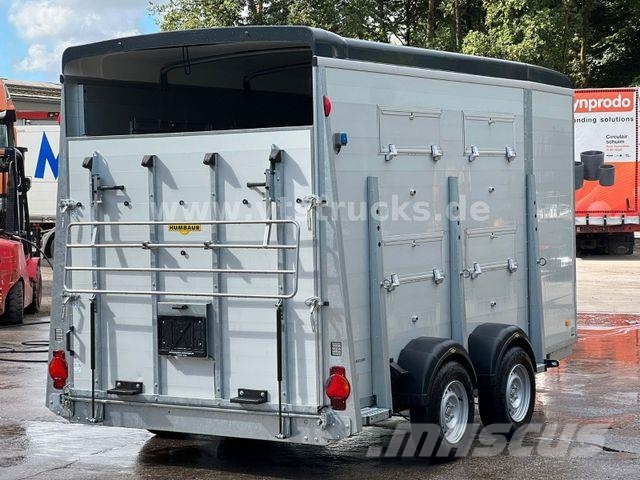 Humbaur Viehanhänger HTV 35 ALU, *NEU* Remorque bétaillère