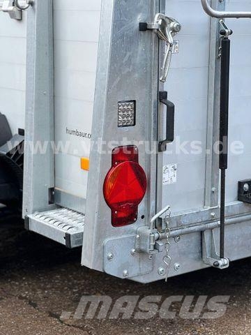 Humbaur Viehanhänger HTV 35 ALU, *NEU* Remorque bétaillère