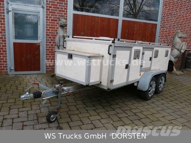 Hundeanhänger 6 Hunde WT Metall Dyretransport tilhenger