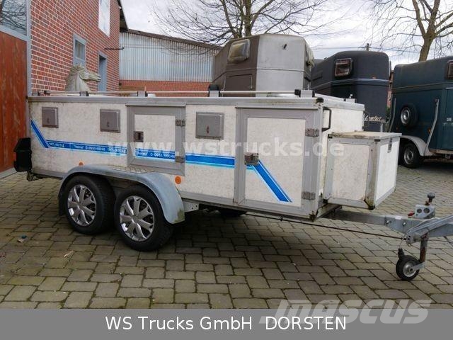 Hundeanhänger 6 Hunde WT Metall Dyretransport tilhenger
