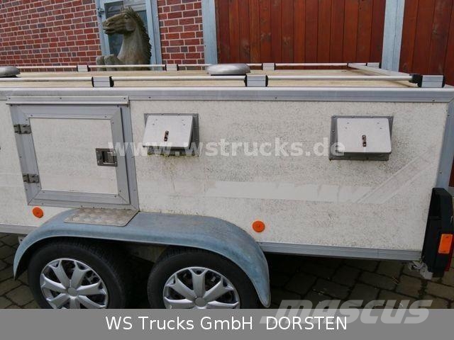 Hundeanhänger 6 Hunde WT Metall Dyretransport tilhenger