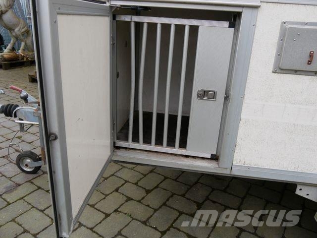  Hundeanhänger 6 Hunde WT Metall Dyretransport tilhenger