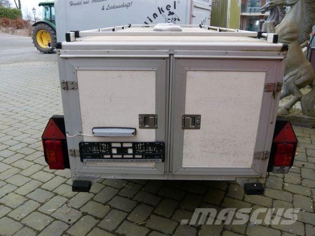  Hundeanhänger 6 Hunde WT Metall Dyretransport tilhenger
