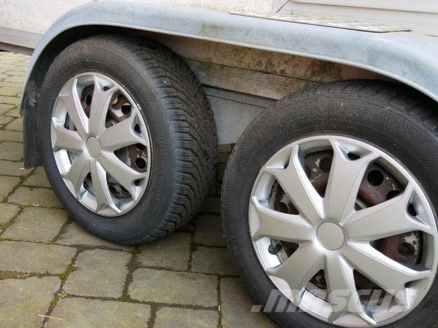  Hundeanhänger 6 Hunde WT Metall Dyretransport tilhenger